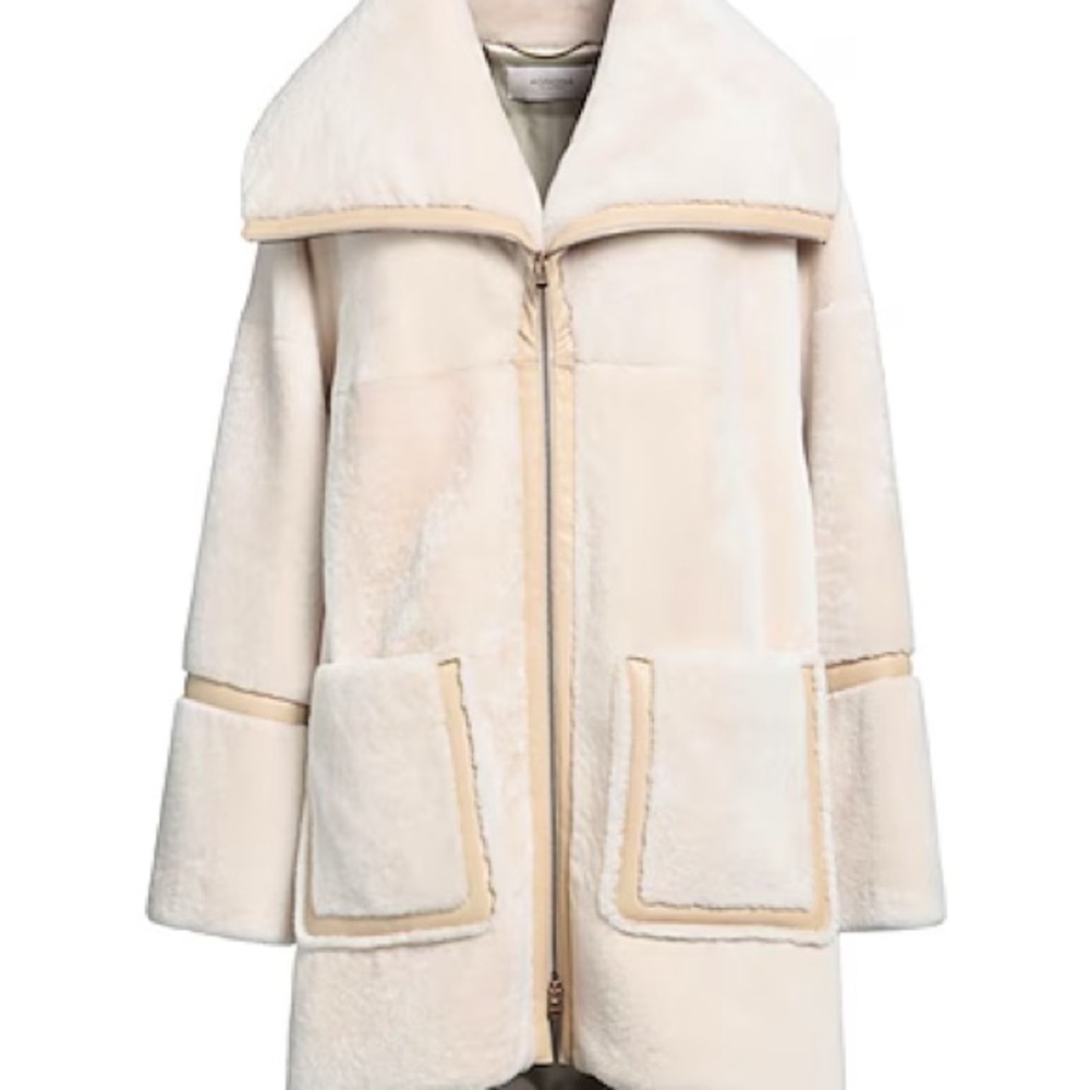 Agnona Shearling Coat
